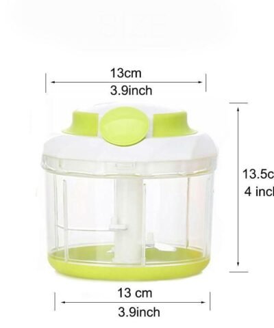 Manual Mincer Food Storage Container Kitchen Portable Onion Nut Chopper