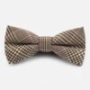 Men's 100% Cotton Designer Plaid Bow Tie