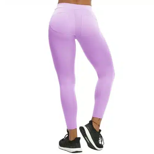 Women's Push Up Polyester V-Waist Leggings