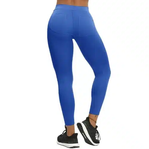 Women's Push Up Polyester V-Waist Leggings