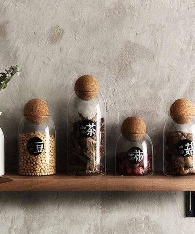 Creative kitchen 16oz - 40oz storage Jar