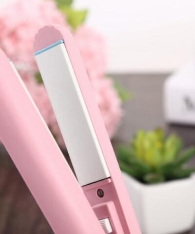 Mini Electronic Ceramic Hair Flat Iron
