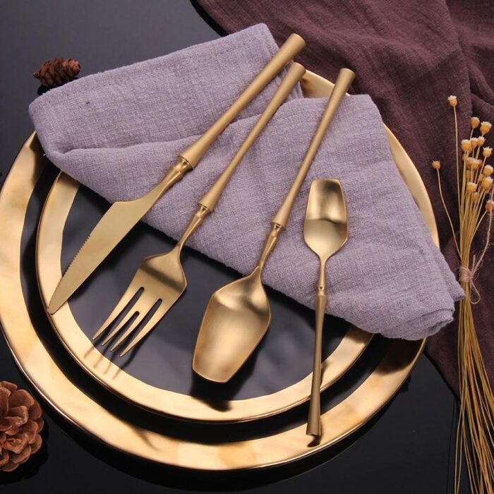 Gold Imperial 4-Piece Serving Set