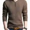 Men's Cashmere Wool V-Neck Pullover Slim Fit Sweaters