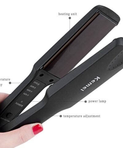 Professional Tourmaline Ceramic Heating Plate Hair Straightener Styling Flat Iron