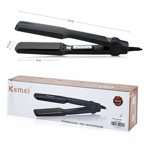 Professional Tourmaline Ceramic Heating Plate Hair Straightener Styling Flat Iron