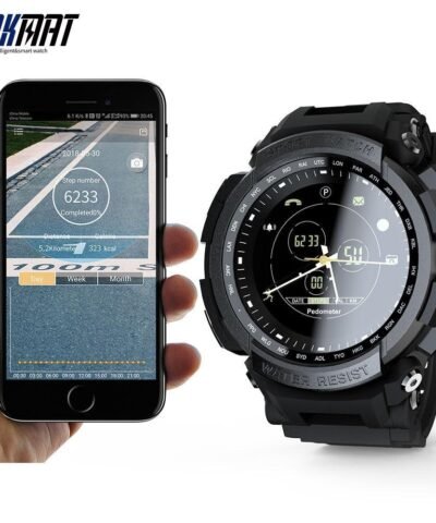 Lokmat Men's Professional 5ATM Waterproof Bluetooth Smart Watch For Ios and Android