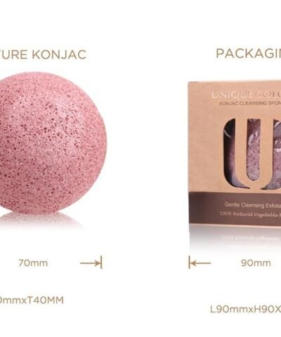 Konjac Konnyaku Exfoliator Cleansing Sponge Facial Care Makeup Tools