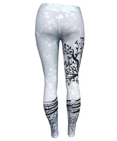 Women's Printed Push Up High Waisted Elastic Leggings