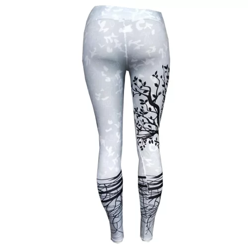 Women's Printed Push Up High Waisted Elastic Leggings