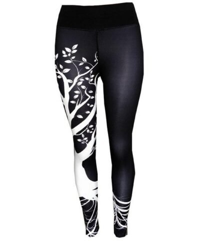 Women's Printed Push Up High Waisted Elastic Leggings
