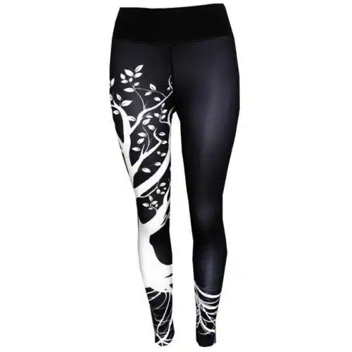 Women's Printed Push Up High Waisted Elastic Leggings