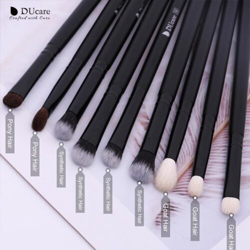 Makeup Brushes Set Foundation Eyeshadow Powder Brush Goat Hair Tools Kit