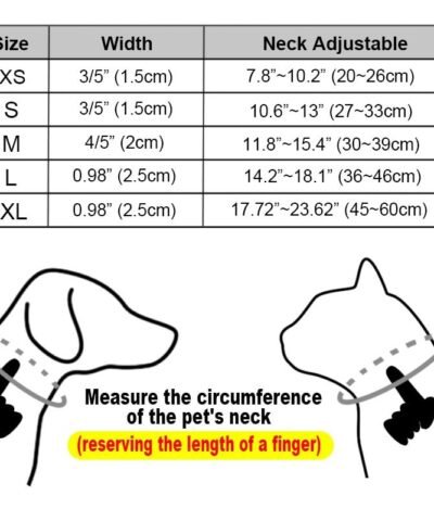 Reflective Nylon Personalized Engraved Dog Collar With ID