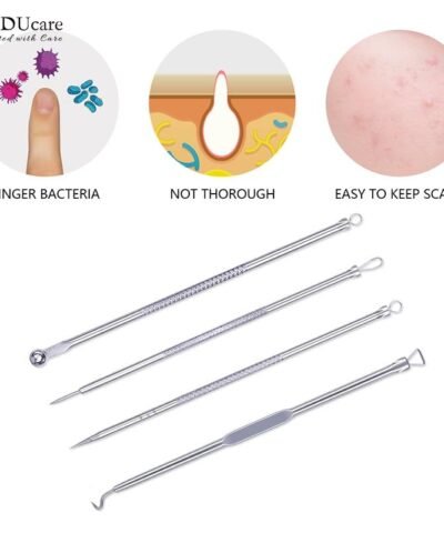 Stainless Facial Acne Spot Pimple Remover Extractor Tool Comedone