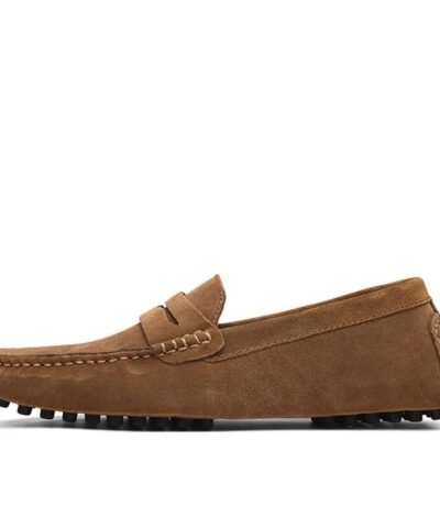 Men's Genuine Leather Loafer Flats