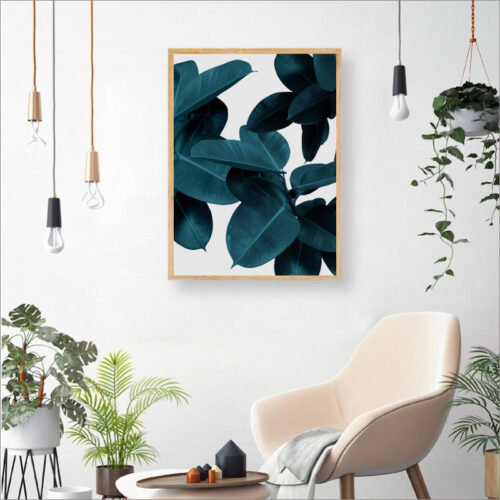 Nordic Canvas Modern Prints Plant Floral