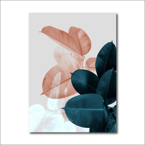 Nordic Canvas Modern Prints Plant Floral