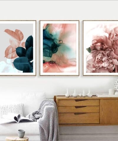 Nordic Canvas Modern Prints Plant Floral