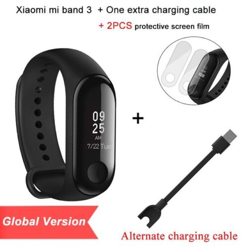 Global Version Mi Band 3  Smart Touch Screen  Band Instant Message Tracker