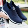 Men's Air Mesh Breathable Flats Walking Sneaker