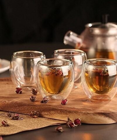 New Double Walled Ecooe Coffee Glasses Cups