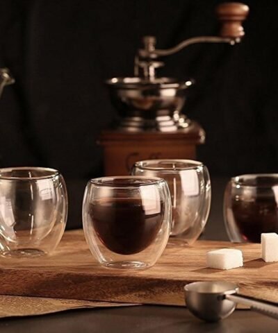 New Double Walled Ecooe Coffee Glasses Cups