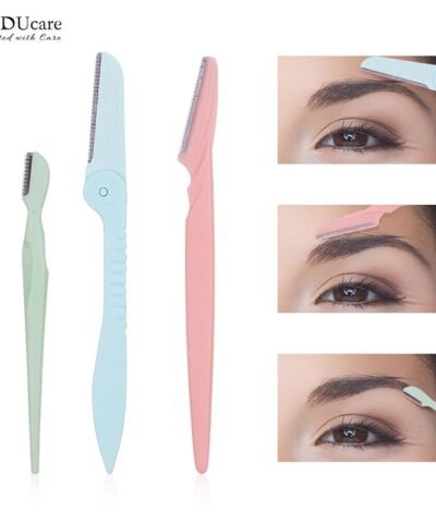 Eyebrow Trimmer Face Razor Hair Remover Blades Shaver Tools Kit