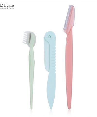 Eyebrow Trimmer Face Razor Hair Remover Blades Shaver Tools Kit