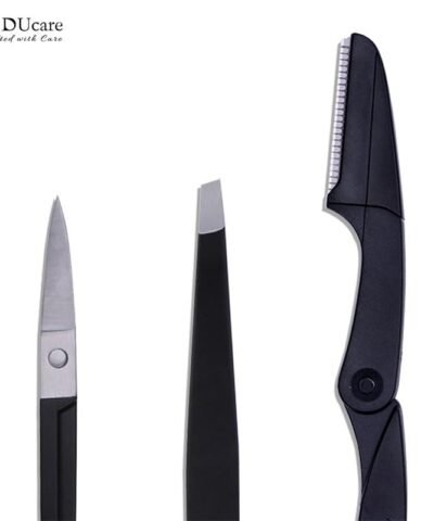 Eyebrow Trimmer Shaving Tweezers Eyebrow Stencils Cosmetic Tools