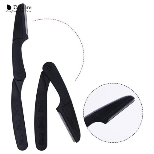 Eyebrow Trimmer Shaving Tweezers Eyebrow Stencils Cosmetic Tools