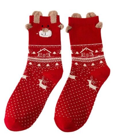Women's Christmas Cotton Sock