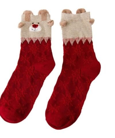 Women's Christmas Cotton Sock