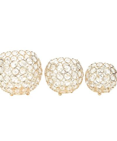 Apex Valentines Day Crystal Tea Light Candle Holders