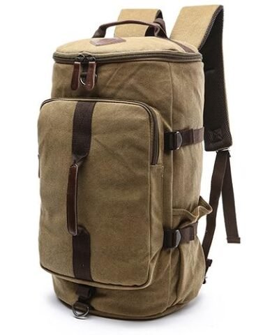 Men's Canvas Travel Backpack Duffel