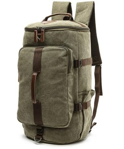 Men's Canvas Travel Backpack Duffel