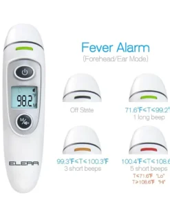 Elera Digital Infrared IR LCD Temporal Artery Thermometer