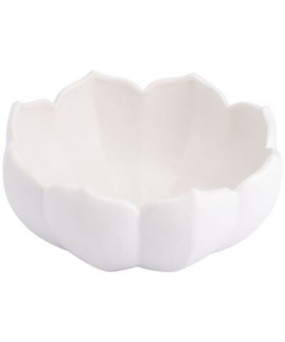 Zuo Lotus Large Bowl White