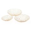 Zuo Set of 3 Gold Plate Gold