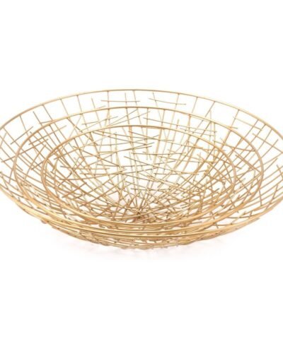 Zuo Set of 3 Gold Plate Gold