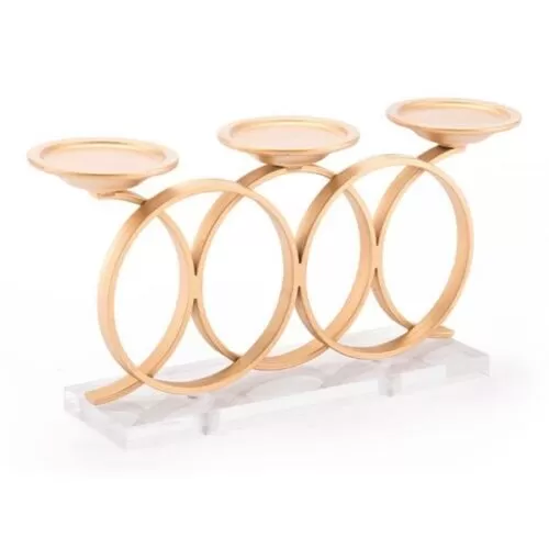 Zuo Infinity Candle Holder Gold