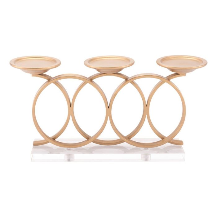 Zuo Infinity Candle Holder Gold