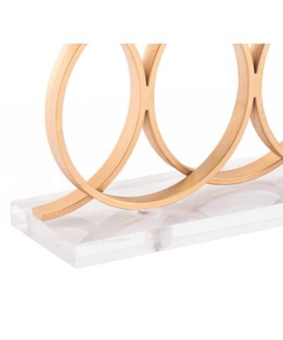 Zuo Infinity Candle Holder Gold