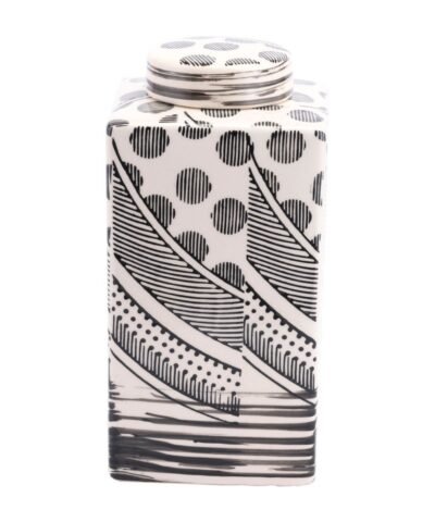 Mix Medium Jar Cream & Black