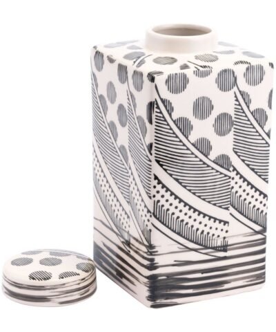 Mix Medium Jar Cream & Black