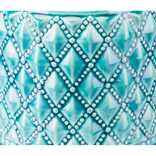 Zuo Tufted Planter Teal