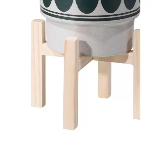 Zuo Retro Small Planter Green & Teal