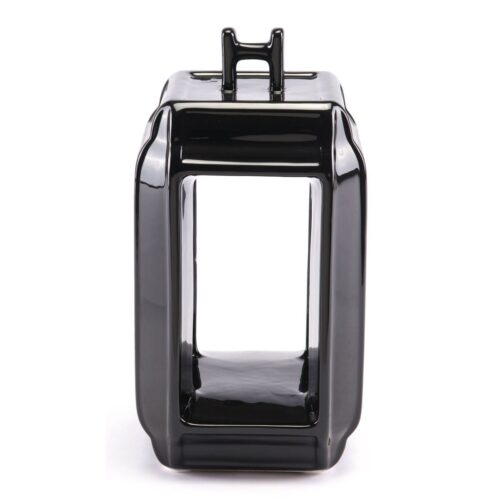 Zuo Japanese Black Candle Holder Lg Black