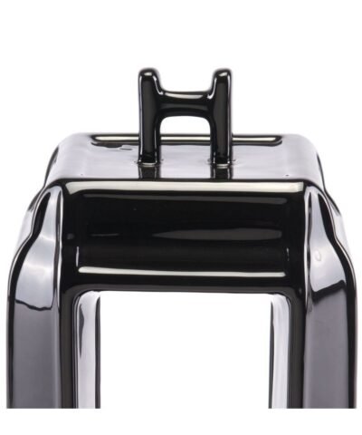 Zuo Japanese Black Candle Holder Lg Black