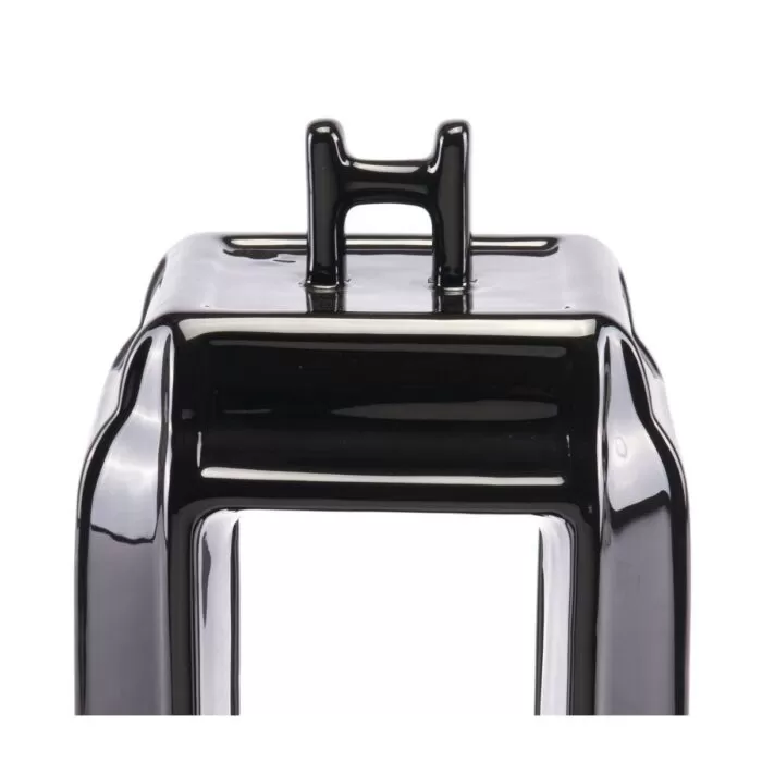 Zuo Japanese Black Candle Holder Lg Black